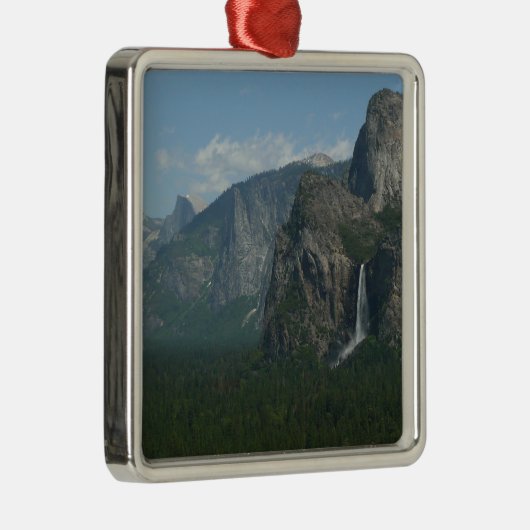 Ornement Métallique Bridalveil Falls et Half Dome à Yosemite (Droite)