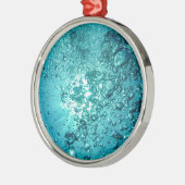 Ornement Métallique Bulles d'eau (Gauche)