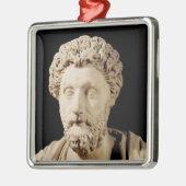 Ornement Métallique Buste de Marcus Aurelius (Gauche)