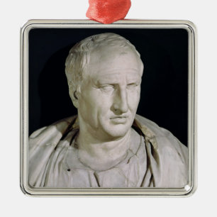 Ornement Métallique Buste de Marcus Tullius Cicero