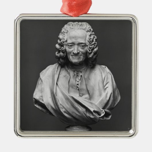 Ornement Métallique Buste de Voltaire (Devant)