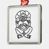 Ornement Métallique Cacique Taino (Gauche)