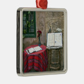 Ornement Métallique Café Sidewalk, Chania, Crète, Grèce (Droite)