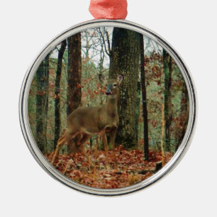 Ornement Métallique Camo, Cerf de Camouflage