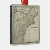 Ornement Métallique Carte composée du Canada (Droite)