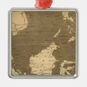 Ornement Métallique Carte est d'îles de l'Inde par Arrowsmith