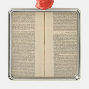 Ornement Métallique Carte géologique de l'Amérique du Nord