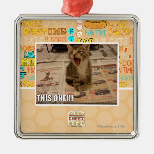 Ornement Métallique Celui-ci ! (Devant)