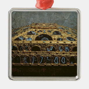 Ornement Métallique Cercueil d'agate