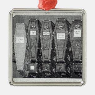 Ornement Métallique Cercueils royaux à l'Abbaye de Westminster