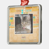 Ornement Métallique c'est mon avis (Gauche)