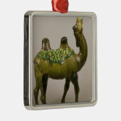 Ornement Métallique Chameau pleurant chinois de poterie (Droite)