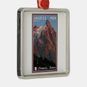 Ornement Métallique Chamonix - Aiguille du Midi (Droite)