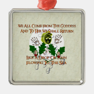 Ornement Métallique Chanson de déesse