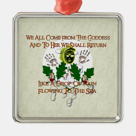 Ornement Métallique Chanson de déesse (Devant)