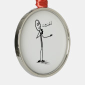 Ornement Métallique Chant de Stickman (Droite)