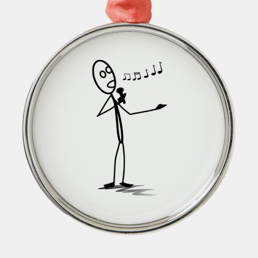 Ornement Métallique Chant de Stickman (Devant)
