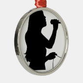 ORNEMENT MÉTALLIQUE CHANTEUR (Droite)