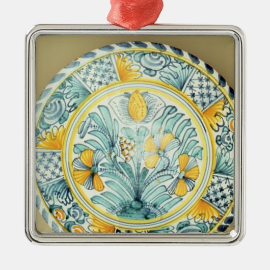 Ornement Métallique Chargeur de Bluedash Delftware, poterie de Lambeth (Devant)