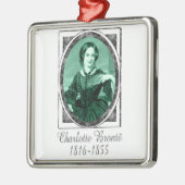 Ornement Métallique Charlotte Brontë (Gauche)