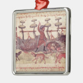 Ornement Métallique Chasse avec des filets (Gauche)