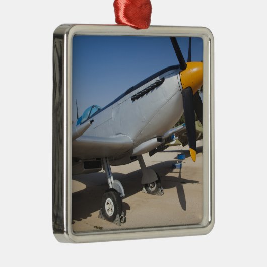 Ornement Métallique chasseur Spitfire construit en Angleterre (Droite)