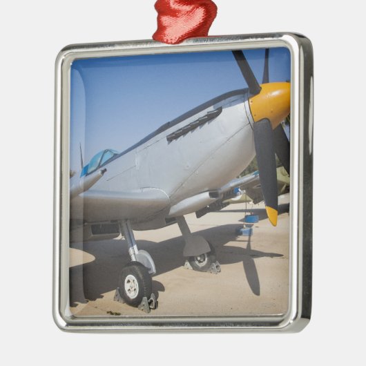 Ornement Métallique chasseur Spitfire construit en Angleterre (Gauche)