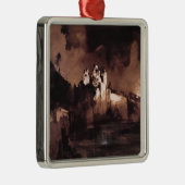 Ornement Métallique Château (Droite)