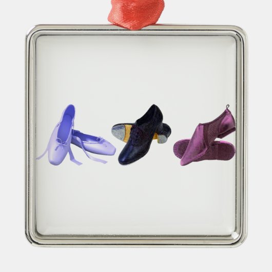 Ornement Métallique Chaussures de danse (Devant)