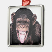 Ornement Métallique Chimpanzé (Gauche)