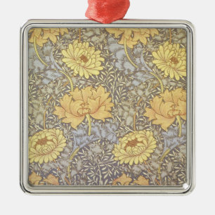 Ornement Métallique Chrysanthème Fleurs de Mère de William Morris