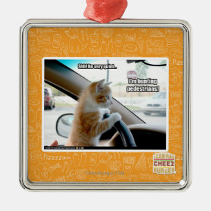 Ornement Métallique Chut ! Soyez très tranquille