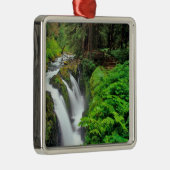 Ornement Métallique Chutes Sol Duc dans le parc national olympique à (Droite)