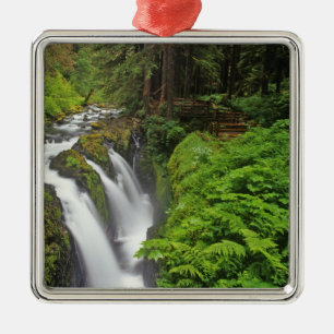 Ornement Métallique Chutes Sol Duc dans le parc national Olympique en