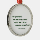 Ornement Métallique Citation du matin par Arthur Schopenhauer (Droite)