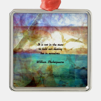 Ornement Métallique Citation Inspirationnelle De Shakespeare Sur La De