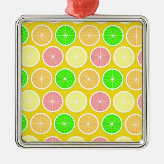 Ornement Métallique Citrus (Devant)