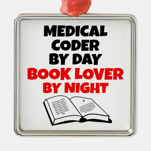 Ornement Métallique Codeur Médicale Lover (Devant)