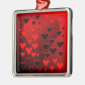 Ornement Métallique Coeurs (Gauche)