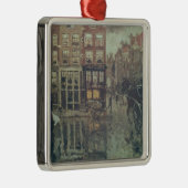 Ornement Métallique Coin de carré de Leidsche, Amsterdam (Droite)