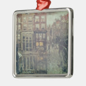 Ornement Métallique Coin de carré de Leidsche, Amsterdam (Gauche)