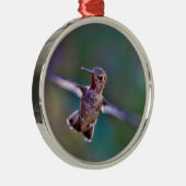 Ornement Métallique Colibri (Droite)