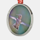 Ornement Métallique Colibri (Gauche)