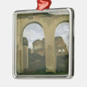 Ornement Métallique Colisée vue à travers les Arcades à Rome, Italie (Gauche)