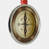Ornement Métallique compas nord sud-est wes (Droite)
