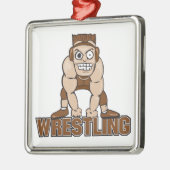 Ornement Métallique conception de lutte folle (Gauche)