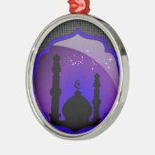 Ornement Métallique Conception de mosquée (Gauche)