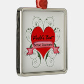 Ornement Métallique Conseiller d'école (Droite)