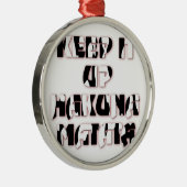 Ornement Métallique Conserver / Hakuna Matata (Droite)