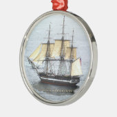 Ornement Métallique Constitution d'USS au plein masque (Gauche)